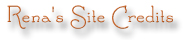 site credits