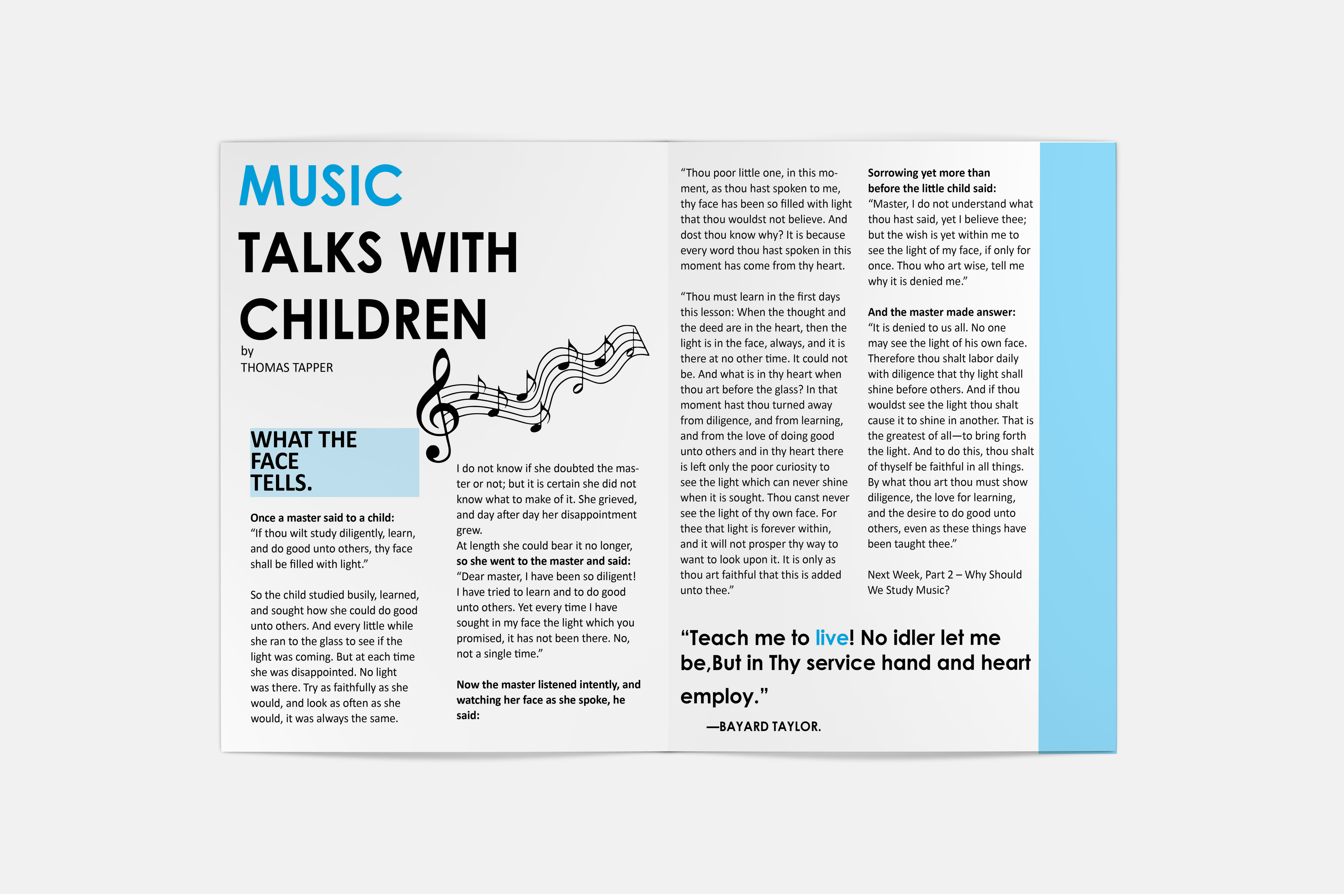 Magazine Spread