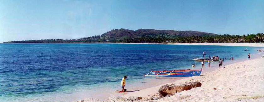 this is the saud beach in the morning I like to snorkle around the beach during the holidays