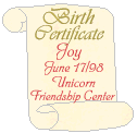 Adopt a Christmas Unicorn