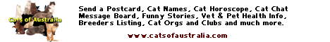 Cats of Australia Banner