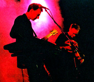 Ric and Denzil during 'It's so easy'