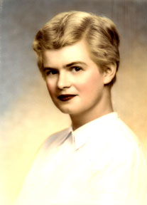 Dee as a young lady