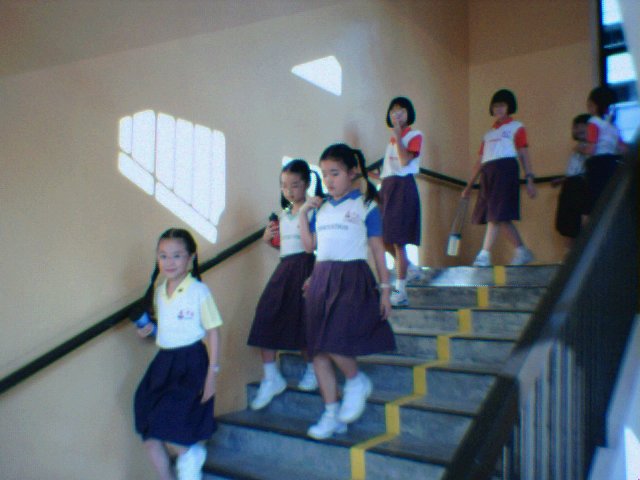 Going down for our IFD activities... Shhhh