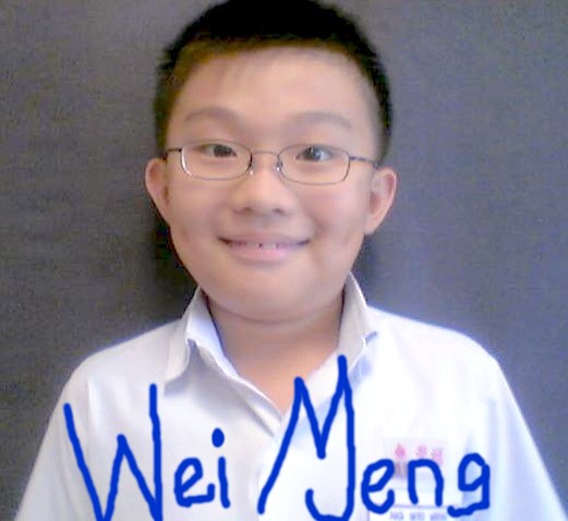 Full Name: Ng Wei Ron (Huang Weirong) Nickname: D.O.B.: 16th December 1996 - Weimeng