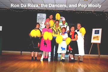 Flash Back to the 50's Ron Da Roza, the Dancers, and Pop Wooly