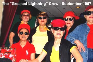 Flash Back to the 50's The Greased Lightning Crew - September 1957