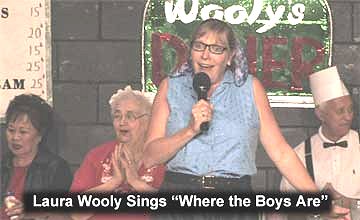 Flash Back to the 50's Laura Wooly Sings Where the Boys Are