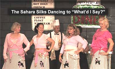 Flash Back to the 50's The Sahara Silks Dancing to What'd I Say?