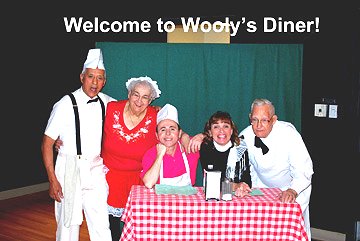 Flash Back to the 50's Welcome to Wooly's Diner