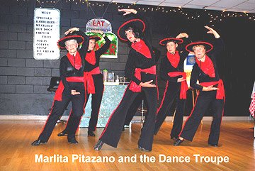 Flash Back to the 50's Marlita Pitazano and the Dance Troupe