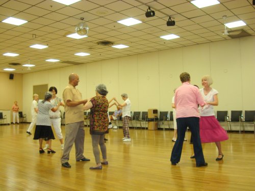 Kathy Lin's International Folk Dance, Square One Older Adult Centre, 25 Aug. 2009