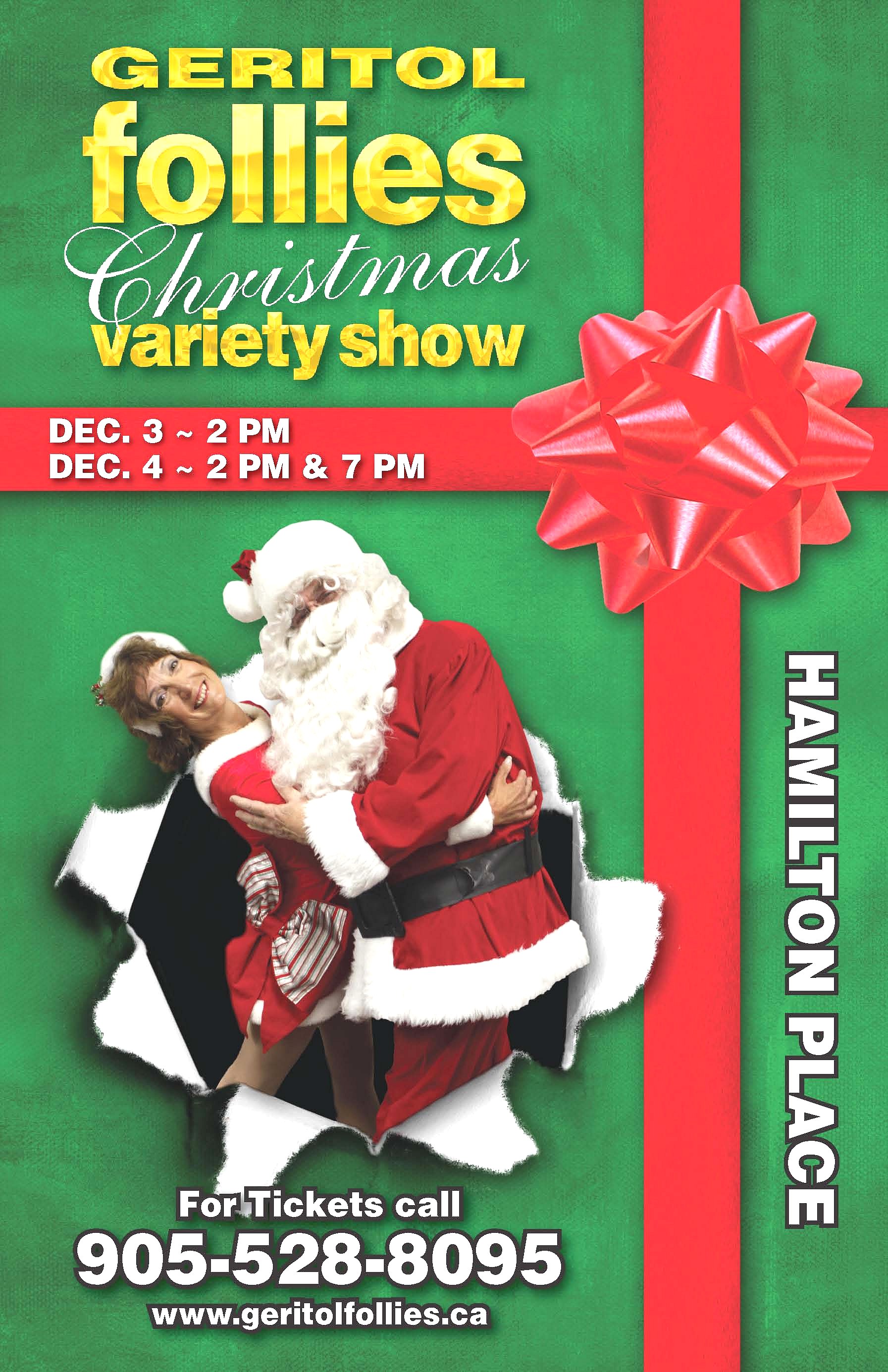 Geritol Follies Christmas Variety Show Google image from http://www.geritolfollies.ca/images/Geritol%20Follies%20XMAS%202009Finaljpg.jpg