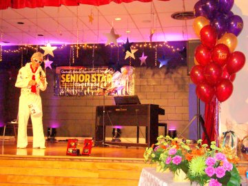 James responding to Judges' comments, on stage