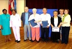 10 Years of Volunteer Service Award 28 April 2009 photo by Lina Zita.