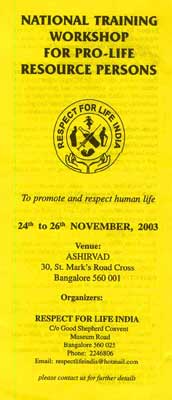 National Training Workshop