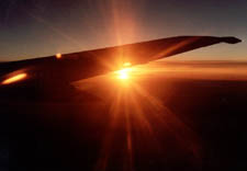 Sunrise from a 737