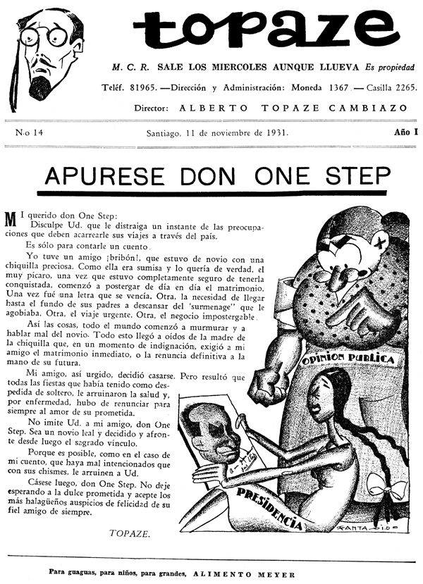 Editorial N&ordm; 14 de Topaze