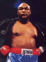 George Foreman, cuarenta y muchos a�os.