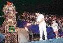 El instante m�s emocionante de las olimpiadas de Atlanta en 1996; Muhammad Al� enciende la antorcha...