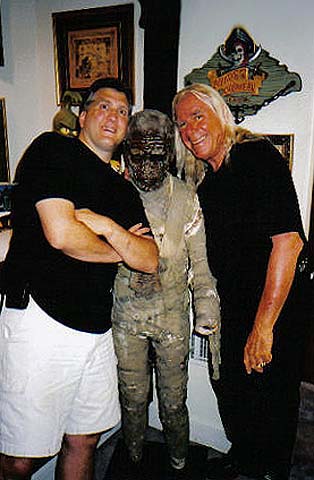 Dan with Verne and his Mummy.