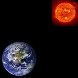 Click Here For More Info - Earth & Sun