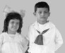 My Grandfather Ronald with his sister Madge (Van Cuylenberg) when they were young