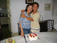 Renee & boyf... I mean HUSBAND!