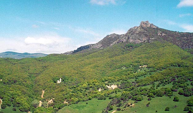 �������  ������� � ���������� �������� - Ormotsa  eklesia and Kojori fortress