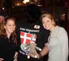 Soc and some Ladies in an English pub with "Flava-flav!"