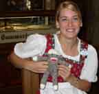 Soc chillin' in Germany at Epcot with a nice lady...
