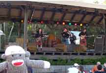 Soc catching the Off Kilter concert at Epcot!