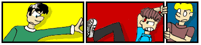 Click here for the crazy antics of a group of mutated and/or psycho college students!