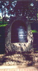 The Monument to the Loyalists in Saint John's Loyalist Burial Grounds