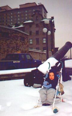 A Cannon in Old Quebec
