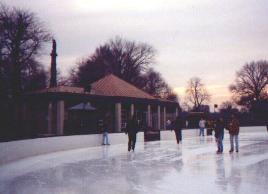 Skating in the Boston Common