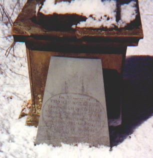 Thomas Murray's Tombstone
