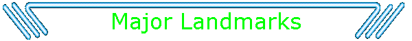 Major Landmarks