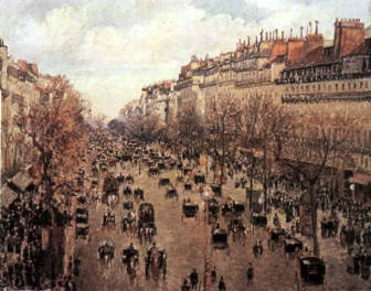Pisarro's Boulevard Montmartre