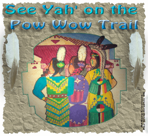Rez Style Graphic: Cya on the Pow Wow Trail