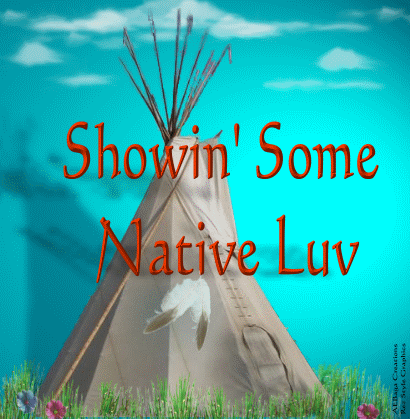 Rez Style Graphic: Showin' Some Native Luv