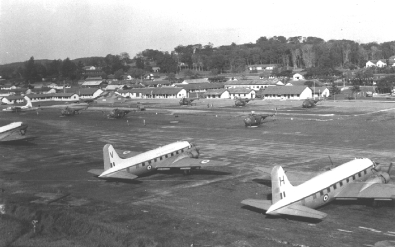 Aircraft crashes in Malaya