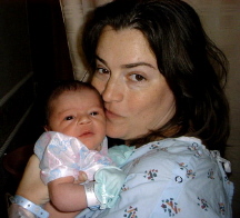 This baby was very alert from the moment he was born as you can see