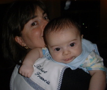 RFN2 and Mommy on his Baby Welcome Party in Santo Domingo