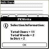 Auto completion of words