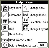Auto completion of words