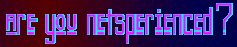 are you netsperienced?