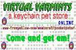  Virtual Varmints keychain pet store 
