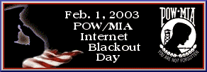 POW-MIA Internet Blackout Day