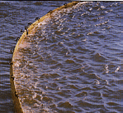 Oil spill containment boom